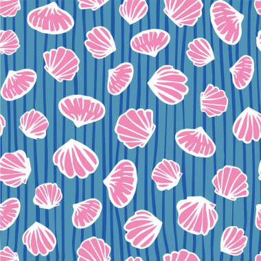 Pembe tropikal yapraklı kusursuz desen