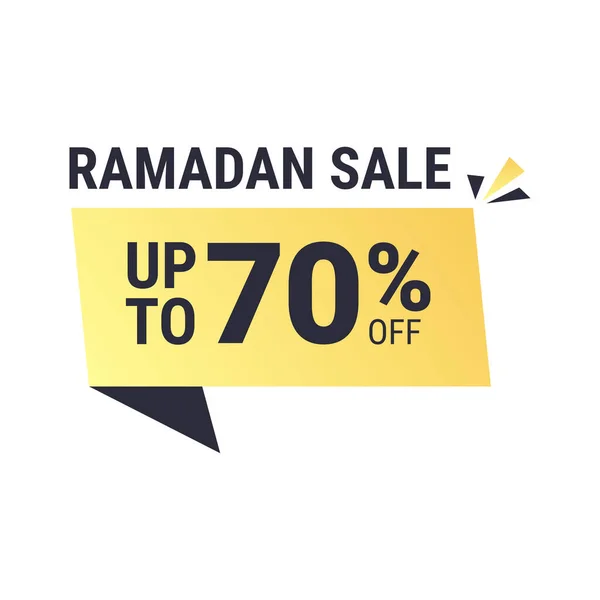 Ramadan Super Sale Get Dotted Background Banner — Stock Vector