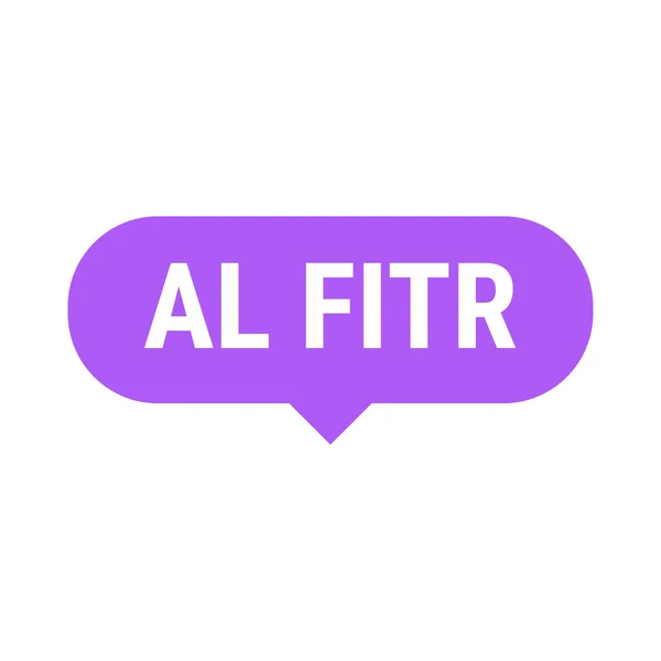 Eid Fitr Cuenta Atrás Purple Vector Callout Banner Con Días — Archivo Imágenes Vectoriales
