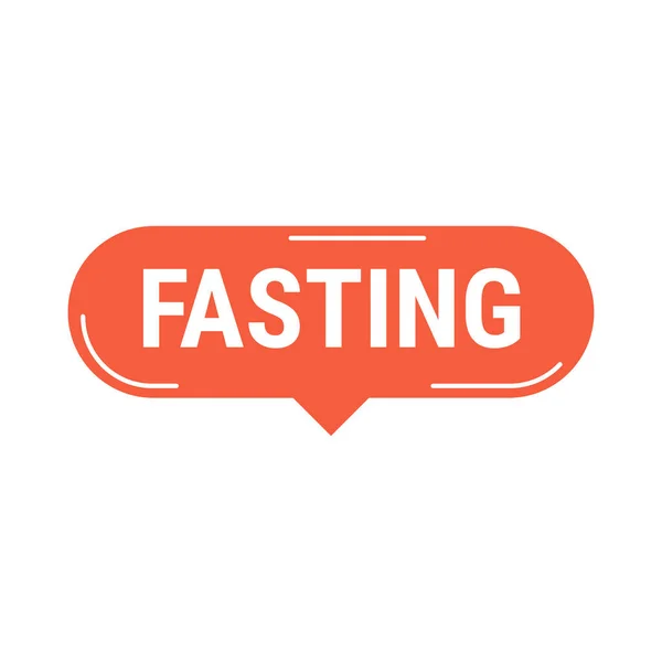 stock vector Fasting Made Easy Learn the Best Tips and Tricks for Ramadan. Red Vector Callout Banner