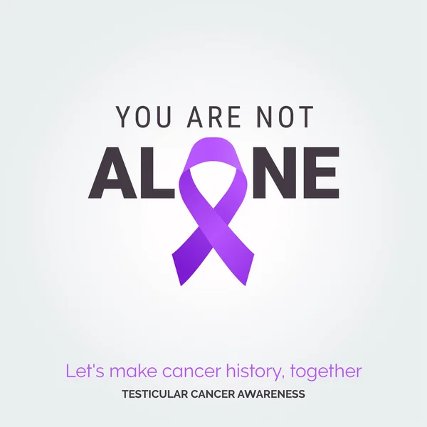 Designa Ett Botemedel Kampanj För Att Öka Medvetenheten Cancer Hos — Stock vektor
