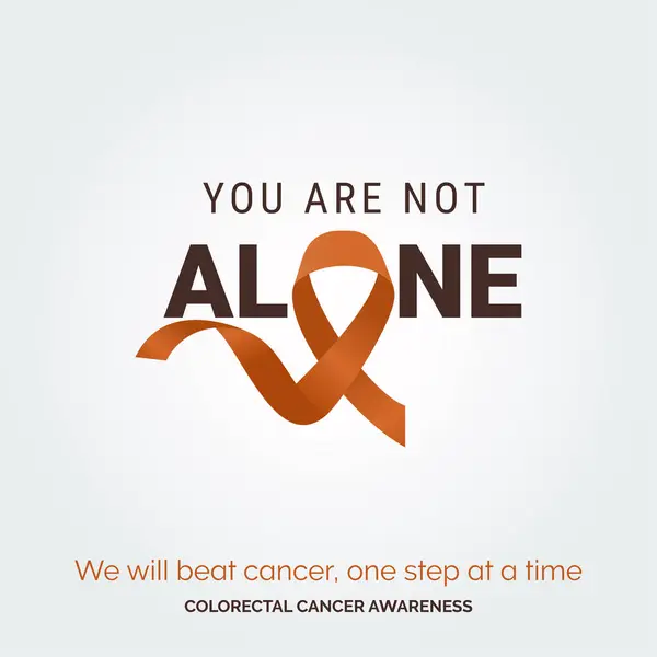 Konstnärligt Hopp Colorectal Cancer Awareness Posters — Stock vektor