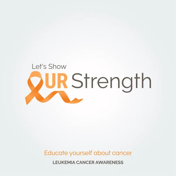 Het Ontwerpen Van Hope Leukemie Kanker Bewustmakingsposters — Stockvector