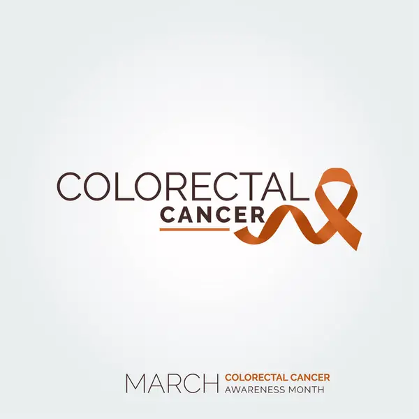 Κατακτήστε Colorectal Cancer Vector Αφίσες Φόντου — Διανυσματικό Αρχείο