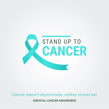 Vektör Arkaplan Posterlerinde Servikal Kanser Farkındalığına Giden Yol 'u Aydınlat