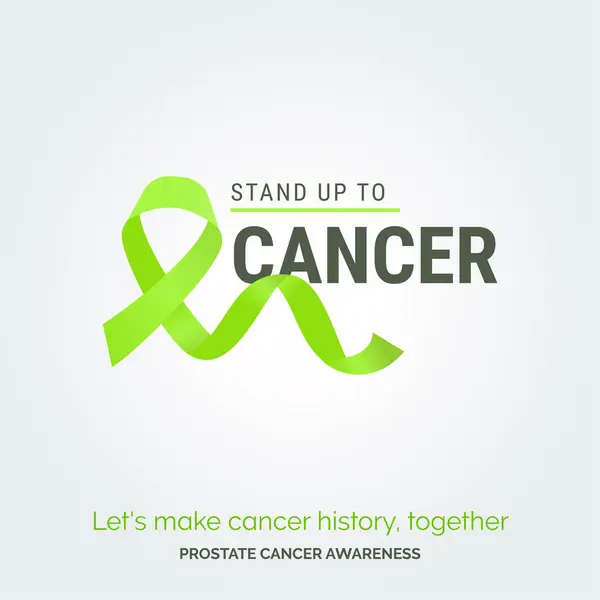 Straal Genezing Uit Vector Achtergrond Lymfoom Kanker Campagne — Stockvector