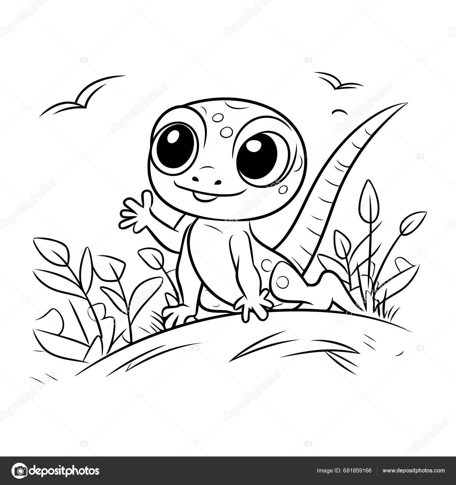 Geco Disegno Gattoboy Da Colorare Super Pigiamini Da Stampare E