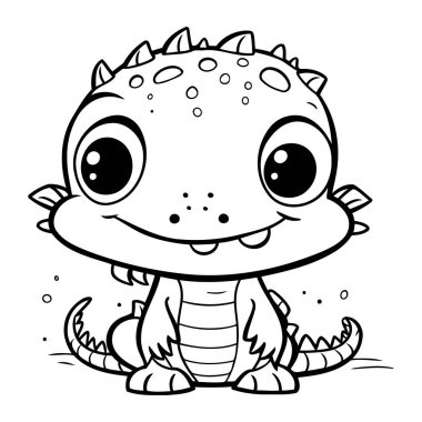 Sevimli Bebek Timsah Çizgi Filminin Renkli Sayfa Özeti