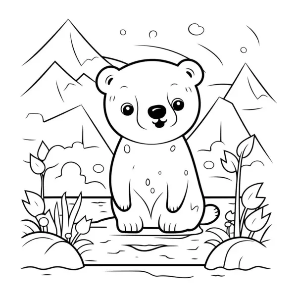 Морда медведя картинка для детей