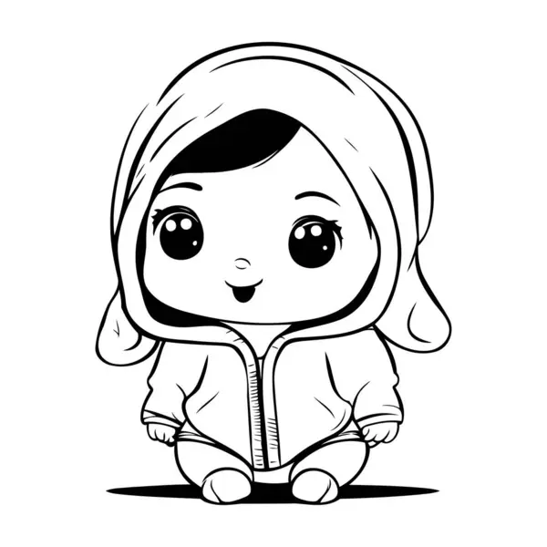 Cute Little Baby Boy Astronaut Costume Cartoon Vector Illustration Graphic  Stock Vector by ©ibrandify 681854516