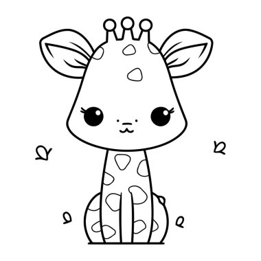 Sevimli küçük çocuk çizgi film vektör illüstrasyon grafik tasarım vektör çizim grafik tasarımı