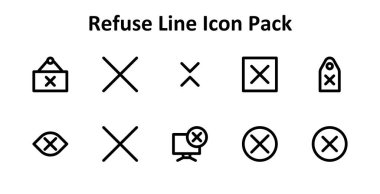 Reddedilmeye odaklı 10 kalın taslak biçiminde bir koleksiyon. Yaratıcı, teknolojik veya iş projeleri için ideal.