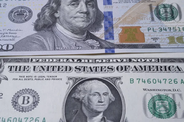 Dolar Amerykański Gotówka Zbliżenie — Zdjęcie stockowe