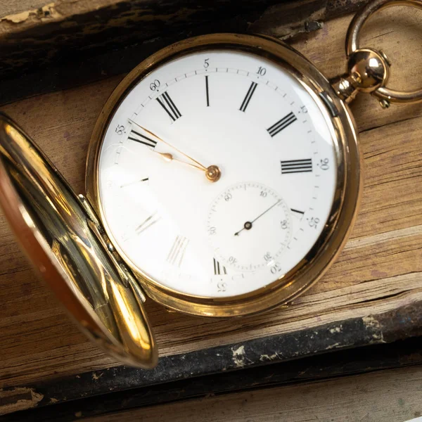 Reloj Bolsillo Oro Pavel Bure Colgante Oro Rusia Real Reloj —  Fotos de Stock