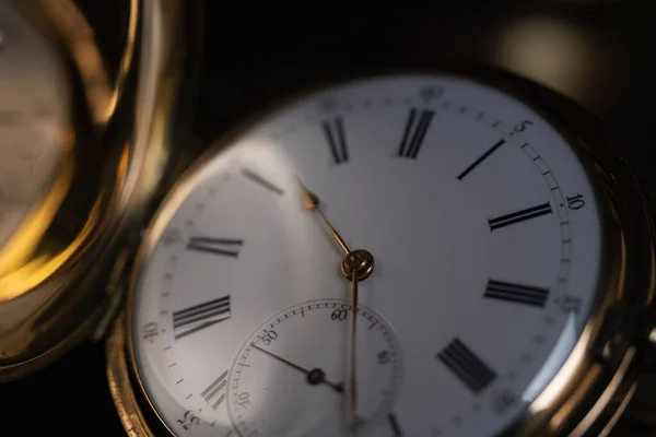 Reloj Bolsillo Oro Pavel Bure Colgante Oro Rusia Real Reloj —  Fotos de Stock