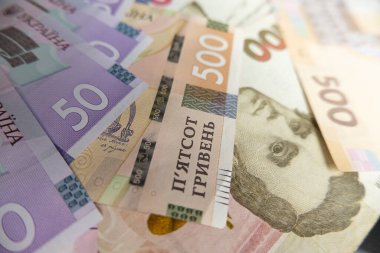 Mikhail Hruşevsky, Ukraynalı politikacı ve Ukrayna tarihçi portresi 50 Hryvnia banknotları farklı Ukrayna kağıt para geçmişi. Finans kavramı kaydediliyor