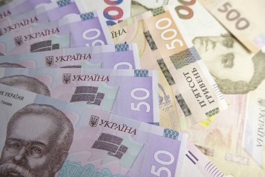 Mikhail Hruşevsky, Ukraynalı politikacı ve Ukrayna tarihçi portresi 50 Hryvnia banknotları farklı Ukrayna kağıt para geçmişi. Finans kavramı kaydediliyor