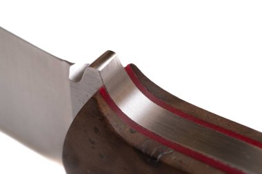 Şam çeliği desenli bir arka plan. Damascusknife dokusunun makro görüntüsü. Orijinal desenli Şam çeliği. Şam çelik deseni.