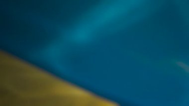 Ukrayna ulusal sembolü dalga deseni ve dokusu