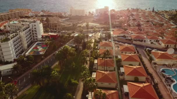 Luksusowa Willa Teneryfie Nieruchomość Wyspy Kanaryjskiej Costa Adeje — Wideo stockowe