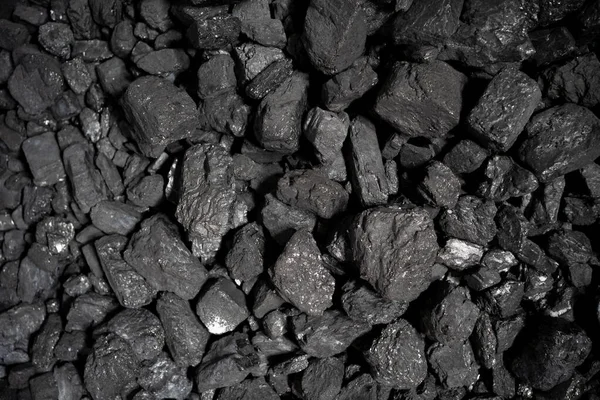 Kamienie Mineralne Węgla Kamiennego Tapeta Bliska Wysokiej Jakości Zdjęcie — Zdjęcie stockowe