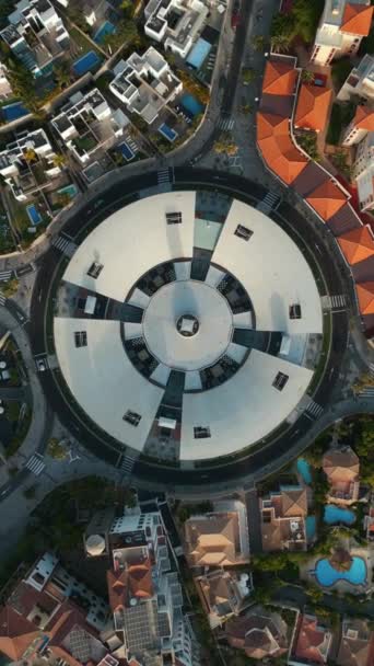 Εναέρια Drone Top View Του Costa Adeje Ξενοδοχεία Και Θέρετρα — Αρχείο Βίντεο