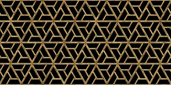 Modelul Liniei Triunghiulare Geometrice Aurii Fără Sudură Epocă Abstract Aur — Fotografie, imagine de stoc