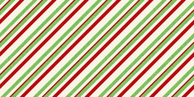 Kırmızı ve yeşil kabarık, pürüzsüz, köşegen şekerler Noel süslemesi desenleri çiziyor. Klasik Xmas kartı arkaplanı ya da hediye paketi, paket kağıdı ya da kış tatili arkaplanı