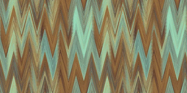 Seamless abstract tribal herringbone chevron stripes background texture in an oxidized copper patina mint green and brown earth tones palette. Cozy vintage interior design upholstery textile pattern