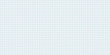 Seamless graph paper texture, plain white background with light blue grid lines pattern. Math, drafting or engineering notebook drawing pad. Education or homework concept or Back to school backdrop
