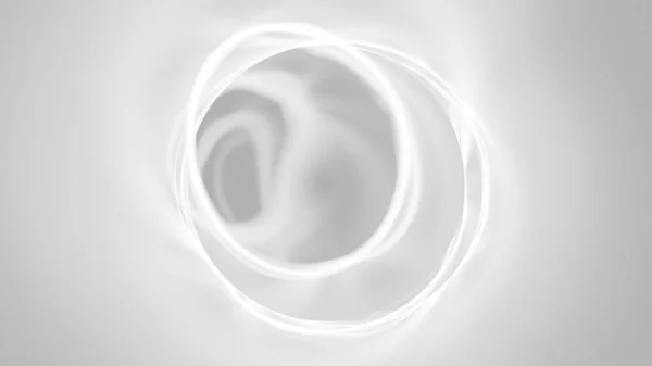 Vit Abstrakt Maskhål Virvel Tapet Bakgrund Elegant Minimal Subtil Ljusgrå — Stockfoto