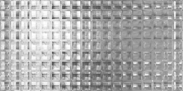 Naadloze Kristallen Gesneden Glazen Blok Muur Abstracte Achtergrond Textuur Overlay — Stockfoto