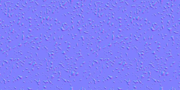 Mappa Normale Senza Soluzione Continuità Goccioline Acqua Sfondo Texture Condensazione — Foto Stock