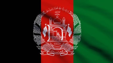 Afganistan Ulusal bayrak arka plan