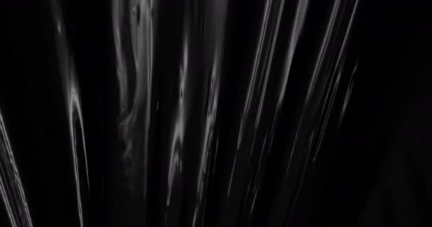 Погрузитесь Мир Захватывающих Визуальных Эффектов Фоновой Текстурой Напоминающей Прозрачную Пленку — стоковое видео