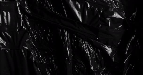 Experience Intriguing Interplay Beauty Darkness Plastic Abstract Background Featuring Glossy — Stock Video