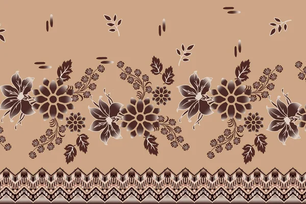 Textile Digital Design Motif Pattern Decor Hand Made Artwork Mini — Stock Photo, Image