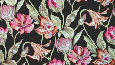 Kumaş ve kağıt baskıları için farklı konsept, eşsiz tasarımlara sahip aynı kalıplar üzerinde romanlarda ve web sitelerinde de kullanılır.