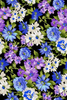 Kumaş ve kağıt baskıları için farklı konsept, eşsiz tasarımlara sahip aynı kalıplar üzerinde romanlarda ve web sitelerinde de kullanılır.