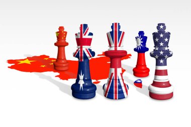 Aukus, Avustralya, Birleşik Krallık ve ABD arasında imzalanan üçlü güvenlik anlaşmasıdır. AUKUS, Tayvan ve Çin arasındaki ilişkiler