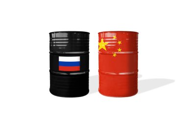 Rus Uralları ham petrol. Çin, Rus Uralları petrolü satın alır. Rusya 'ya yaptırım ve ambargo