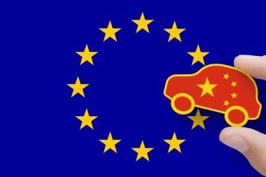 Çin 'de üretilen elektrikli arabalar. Çin 'de üretilen EV arabaları için görev. AB ve Çin ticaret savaşı