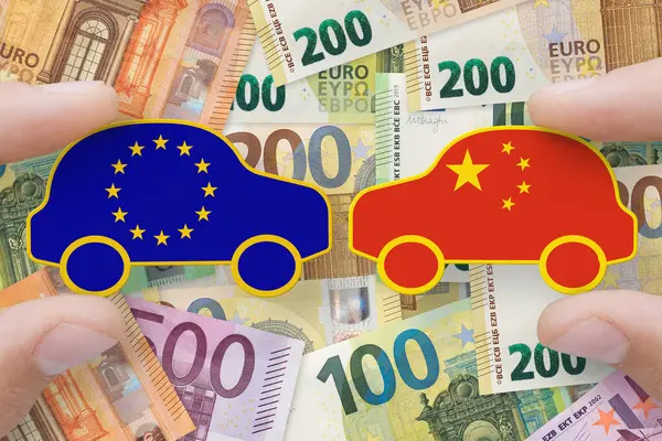 AB ve Çin 'de üretilen elektrikli araba. Çin 'de üretilen EV arabaları için görev.