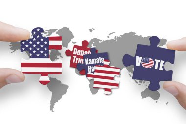 Amerika Birleşik Devletleri bayrağından yapboz