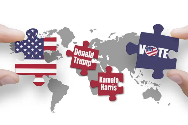 Amerika Birleşik Devletleri bayrağından yapboz