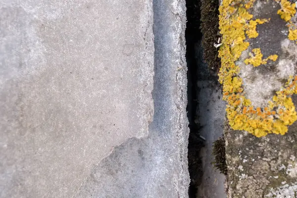 Stock image Old and very dangerous asbestos roof. Asbestos dust in the environment. Health problems