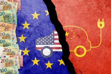 Çin 'de üretilen Amerikan elektrikli arabası. Çin 'de üretilen EV arabaları için görev..