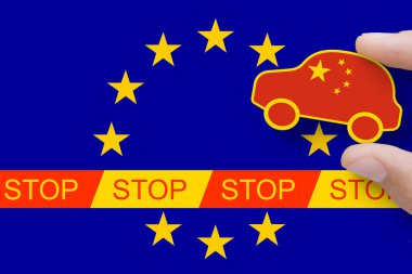 Çin 'de üretilen elektrikli araba. Çin 'den gelen elektrikli arabalar için Avrupa Birliği vergisi