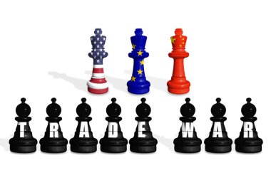 ABD, AB ve Çin 'den yapılan satranç, TRAD SAVAŞ sözcüğüyle beyaz bir zemin hazırladı