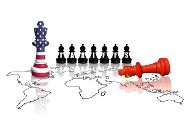 ABD ve Çin ticaret savaşı. Çin ve Amerika Birleşik Devletleri ticaret, görev, gümrük rekabeti